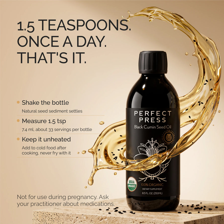 Black Cumin Seed Oil — Immune & Whole-Body Health 🇺🇸