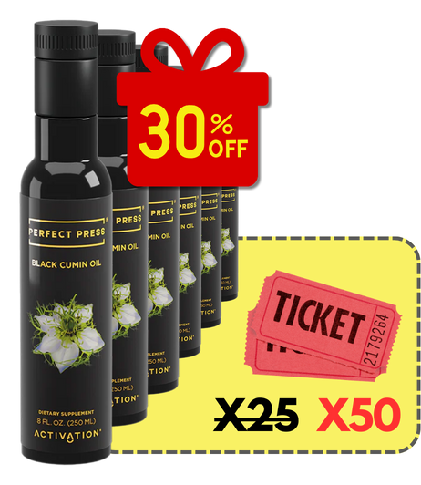 Perfect Press, Black Cumin Oil 2024 Holiday 6x